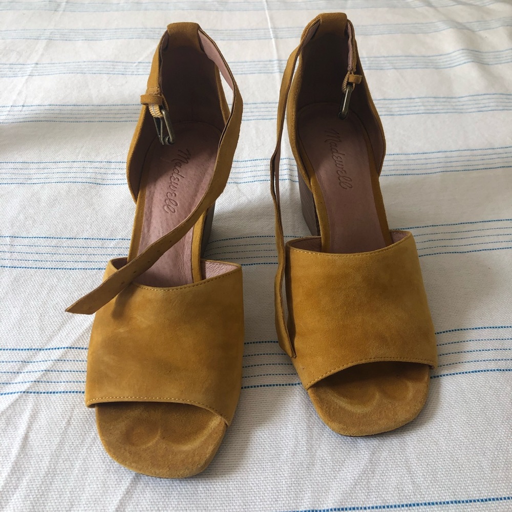 Madewell wedge sandal heels